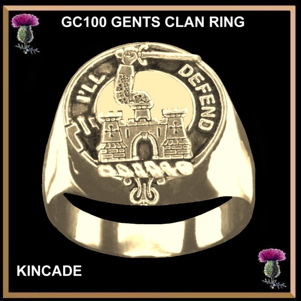 Sutherland Scottish Clan Crest Ring GC100 